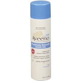 Aveeno Gel de afeitado hidratante positivamente suave, 7 onzas.