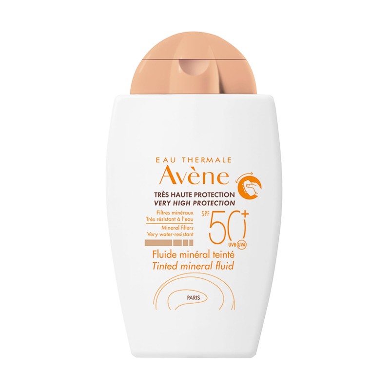 Avene Protector Solar Facial con Color FPS50+ Piel Sensible, 40ml