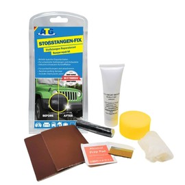 ATG® Car Bumper Repair Kit Black - Plastic Bumper Scratch Repair Kit - Dye Included - Suitable for unsealed and unpainted Guards
