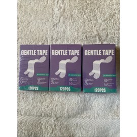 Gentle Tape Micropore For Sensitive Skin Snore Mouth Tape 3 Packs 120 Pcs Each