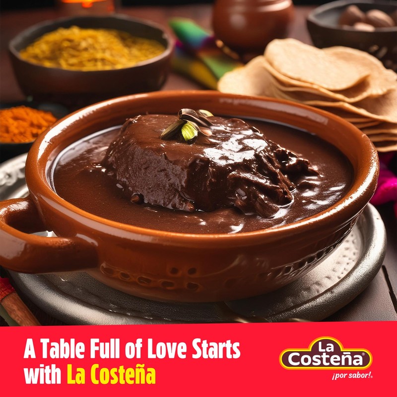 La Costeña Mild Mole Sauce - Traditional Paste with Ancho