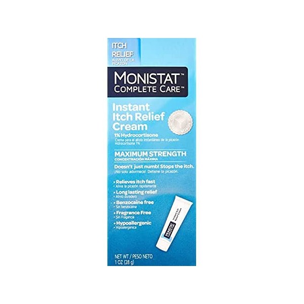 Monistat Comp Care Itch C Size 1z Monistat Complete Care Itch Cream 1z