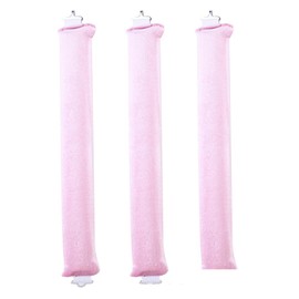 3 Stück Hitzefreie Lockenwickler, Haar Locken über Nacht, Lockenwickler Über Nacht mit Haken, Heatless Curls Große Locken, für Verschieden Haartypen, Langes und Kurzes Haar Verwendet Werden (Rosa)