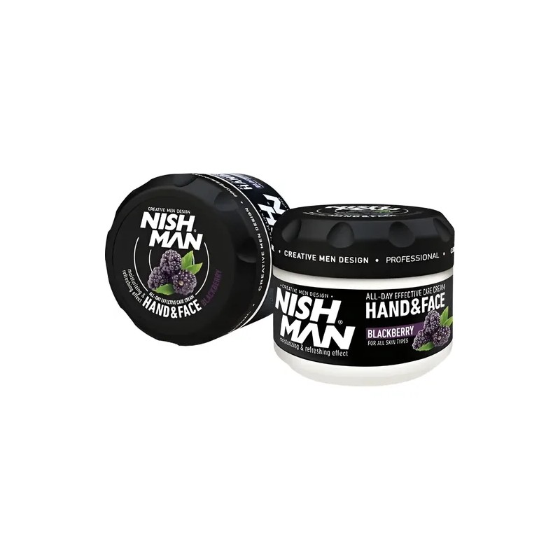 Crema Facial Hombre Nish Man 300ml Hidratacion Y Suavidad
