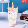 INHEMING Pack of 12 Unicorn Popcorn Boxes, Cardboard Candy Snack