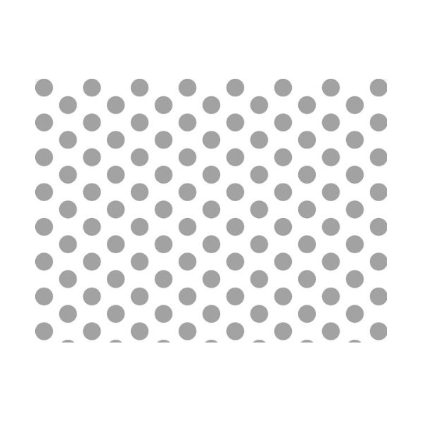 Pack Of 240, Silver Metallic Dots Tissue Paper 20" X