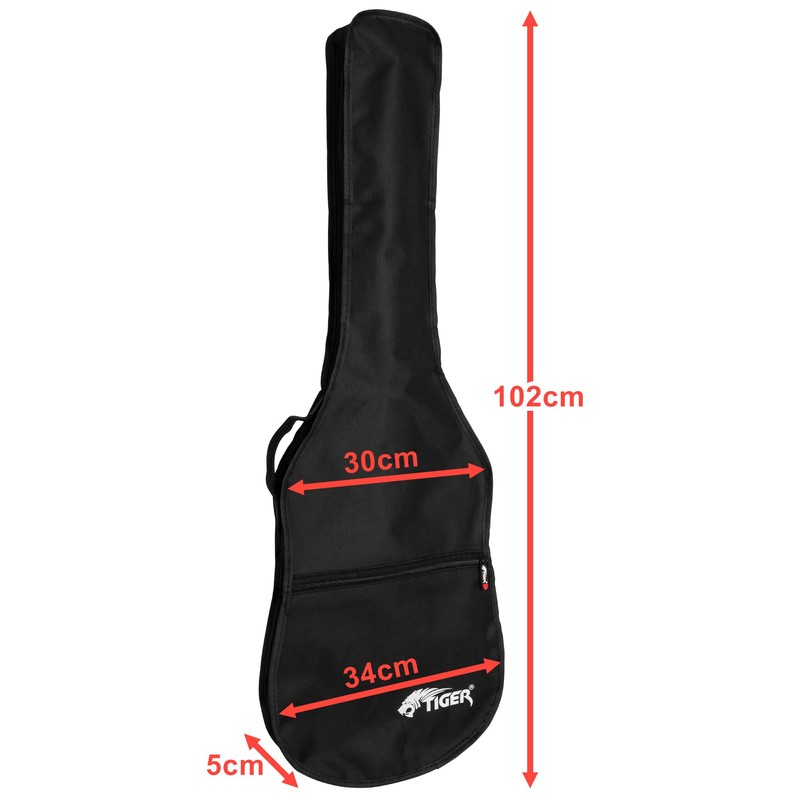 TIGER GGB7-FEL | Full Size Electric Guitar Bag | Cover
