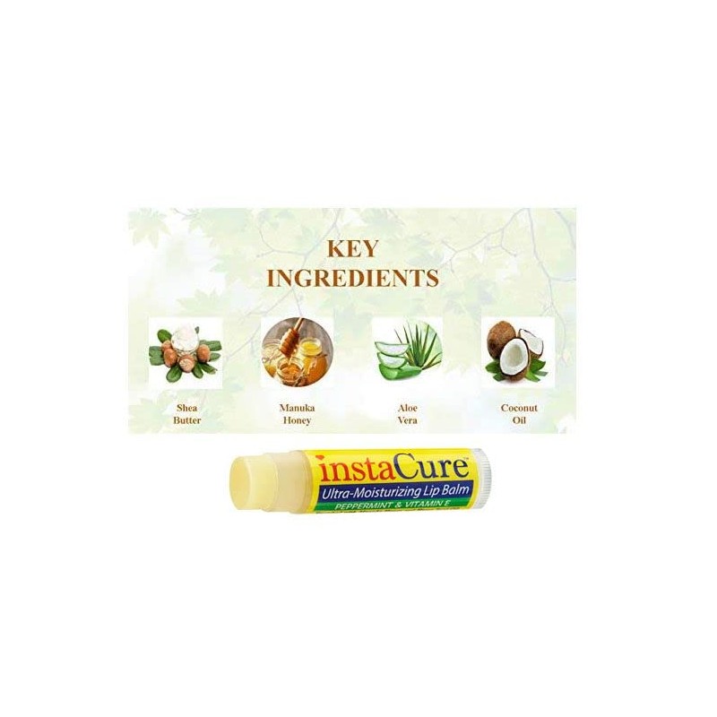 InstaCure 4-Pack | Vanilla Bean & Vitamin E, Peppermint &