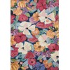 Loloi II Botanical Navy/Multi 2'-5" x 11'-2" Runner Rug