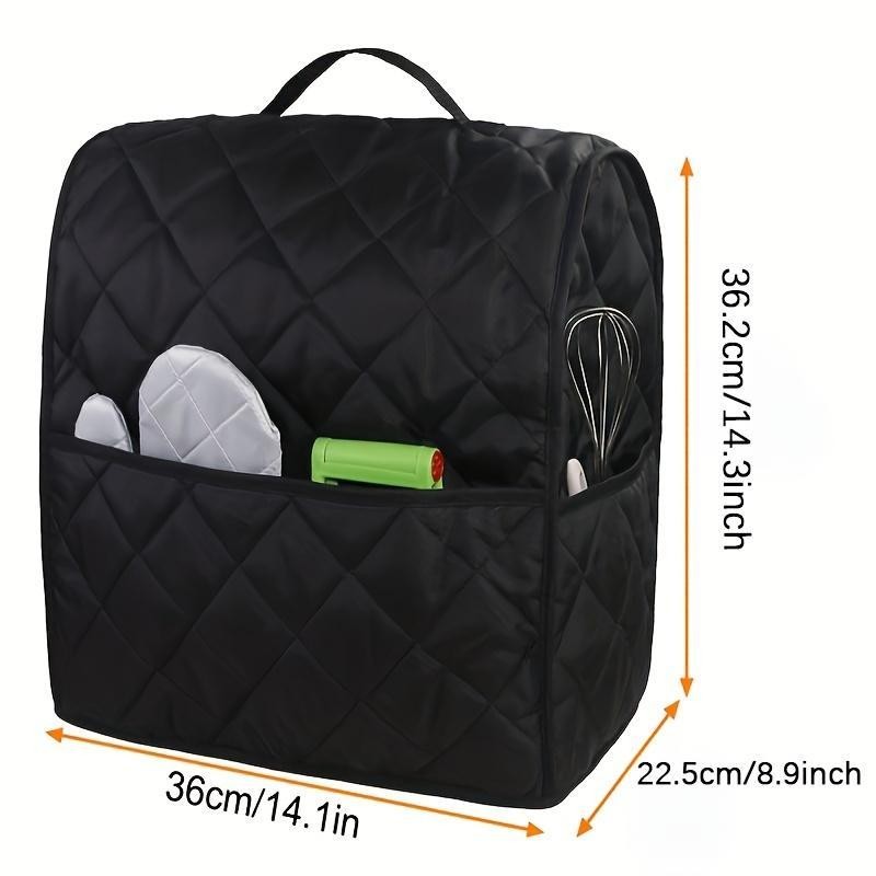 Stand Mixer Cover, 1 Count Dust Proof Cover with Accessory Storage Pockets