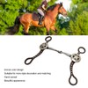 Hand Carved Antique Bronze Bit, Professional Stainless Steel Snaffle for