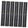 GLEAVI Aquarium Temperature Stickers 6 Pack 10℃ to 40℃ Range