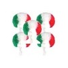 5 Pelucas Afro Tricolor Viva México Fiesta Patrias Seleccion Tricolor