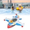 Inflatable Airplane Swimming Ring Inflated Plane Swim Float Seat with
