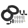 Gxencks Universal Power Steering Pump Hose Kit return to reservoir