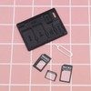Create idea Pack of 2 SIM Card Adapter Storage Container