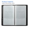 Sooez Leather Professional Business Card Book Holder Organizer, 240 Capacity