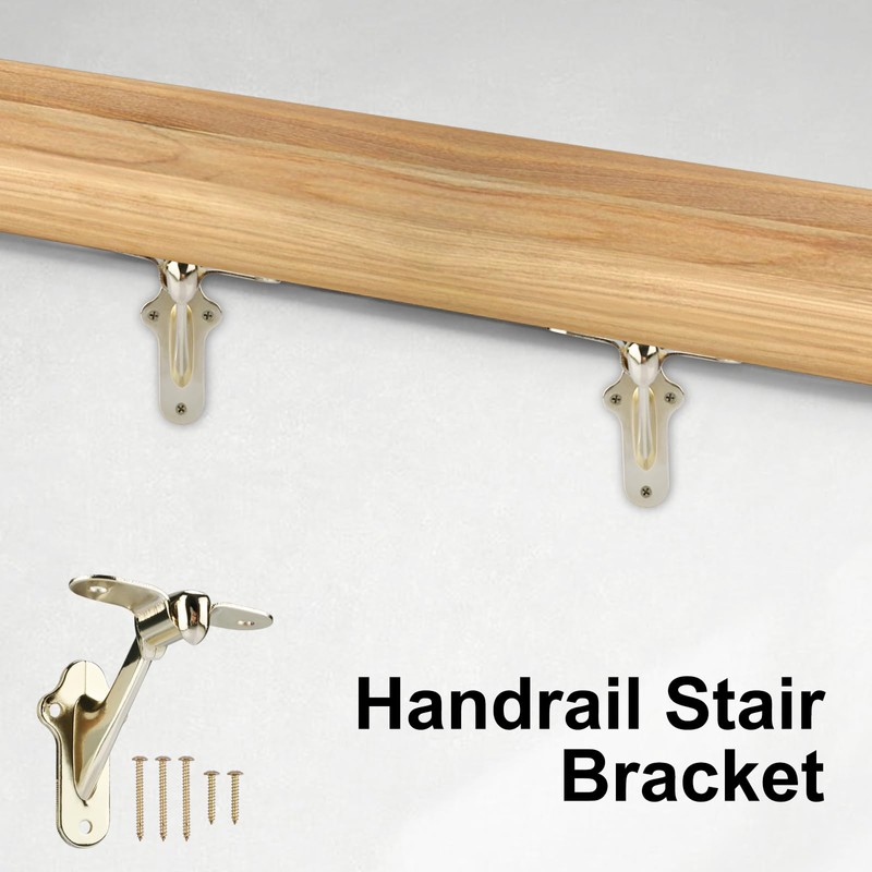 RealPlus Handrail Stair Bracket 3" Staircase Heavy Duty Hand Rail