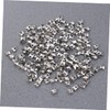 COHEALI 200pcs 10mm Square Metal Studs Spikes for DIY Punk