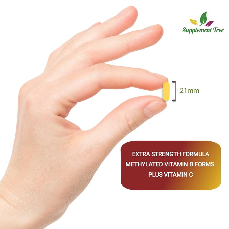 Bioactive B Complex with Vitamin C – Methylated B12, Folate