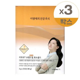 Youngae Lee's Healthy Gourmet Kamut Brand Wheat Enzyme Gold 3g x 30 sachets 3 / 이영애의건강미식 카무트 브랜드 밀 효소 골드 3g x 30포 3개