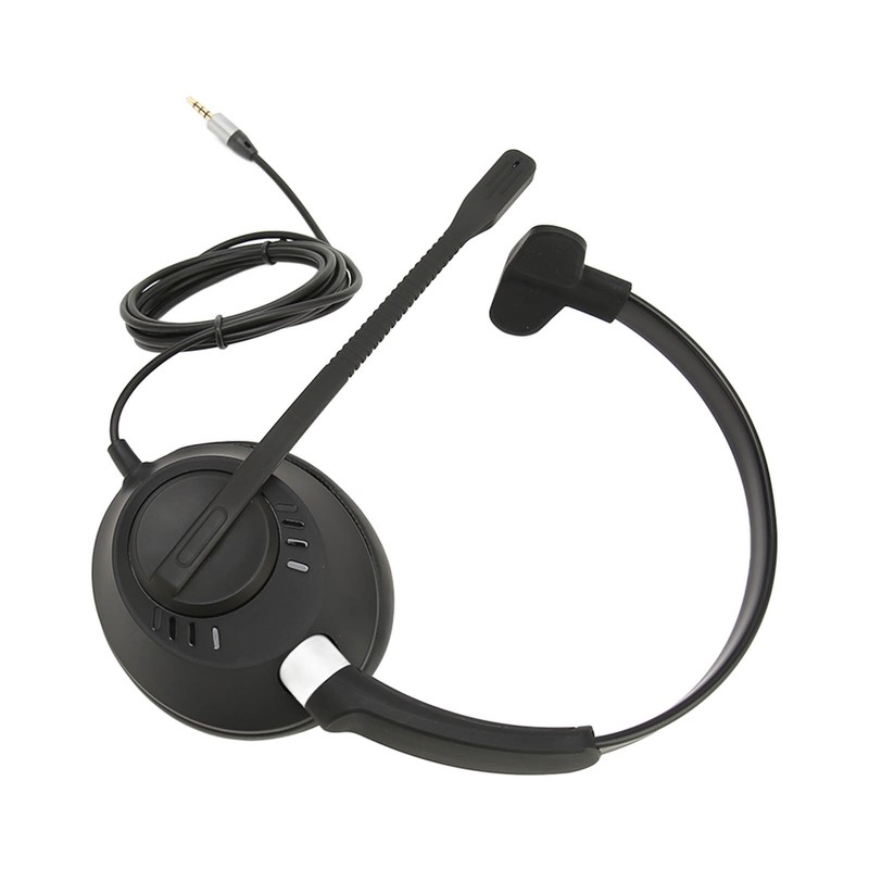 X6S 3.5 Telephone Headset ENC Active Noise Cancelling Single Ear