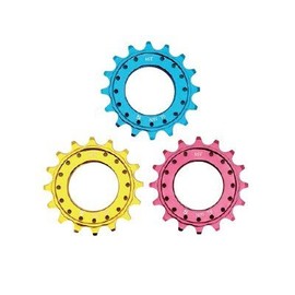 crops B-W Aluminum FIXED Single Gear 19T RD Red 19T