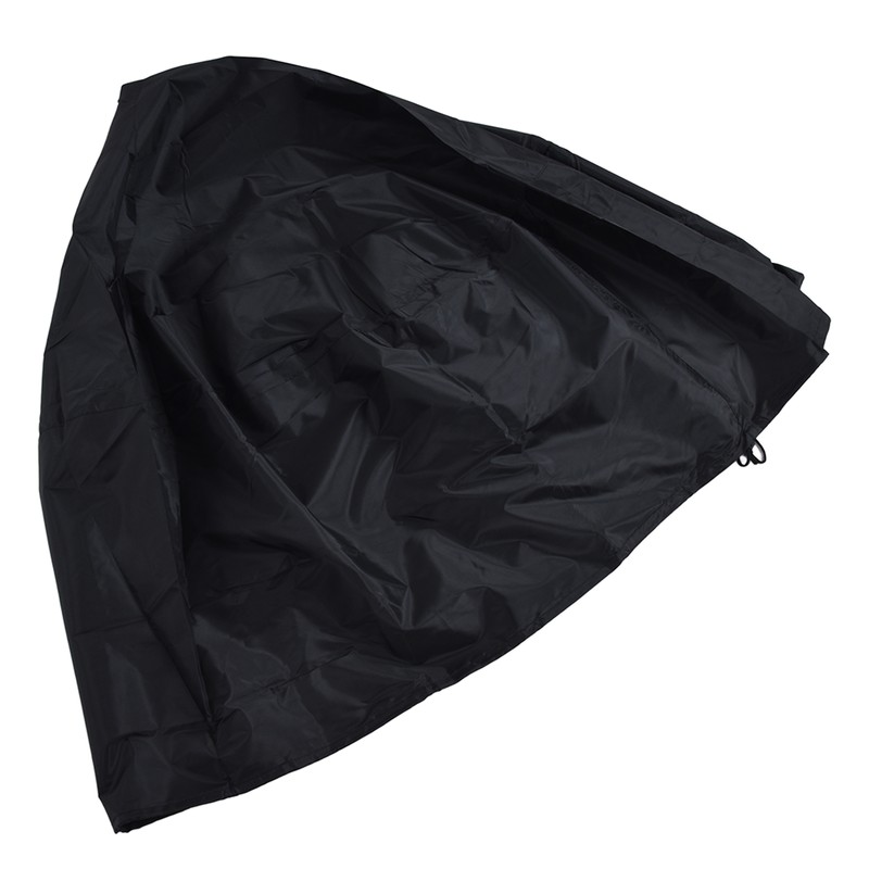 Fire Pit Cover Round Patio Outdoor Fireplace Cover Waterproof Dustproof
