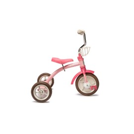 Italtrike Super Lucy Rose Garden 3-Wheel Kids Tricycle with Basket, Ages 2-5, Pink (Model: 7111Pink)