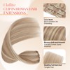 Elailite Clip in Hair Extensions Real Human Hair 3PCS Lace