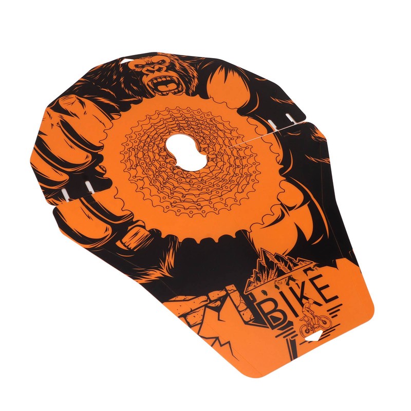 2Pcs Bicycle Wash Cover PP Oil Stain Prevention Wear Resistance