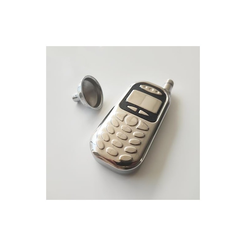 CNFLASK 304 Stainless Steel Cell Phone Flask with Funnel