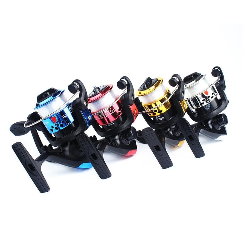 Fishing Reel + 109Yds Braid Line, Pre-spooled Spinning Reel, Lightweight