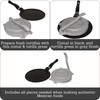 IMUSA 4pc PDQ Comal & Tortilla Press Set/Tortilla Making Kit