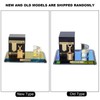 Muslim Crystal Gilded Kaaba Three Piece Model Islamic Building Handicrafts