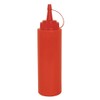 Vogue W833 Squeeze Sauce Bottle, 35 oz., Red