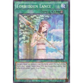 YU-GI-OH! - Forbidden Lance (BP03-EN172) - Battle Pack 3: Monster League - 1st Edition - Shatterfoil