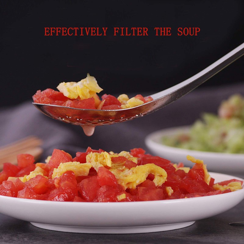 Caviar Spoon Strainer Spoon Multifunctional Spoon Molecular Spoon 56 Holes