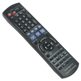 for-Panasonic New Remote Control EUR7662YY0 Replace for Panasonic Theater SA-PT1050 SC-PT1050