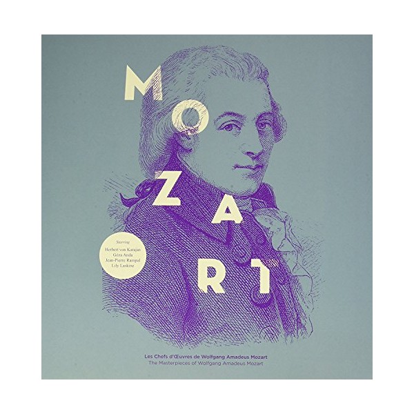 THE MASTERPIECES OF WOLFGANG AMADEUS MOZART [VINYL] by WOLFGANG AMADEUS MOZART [Vinyl]