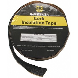 Pipe Insulation Tape, Black, 30 ft.