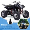 Wacece ATV Seat Cover Non-Slip Soft Waterproof for LTZ400 LTZ
