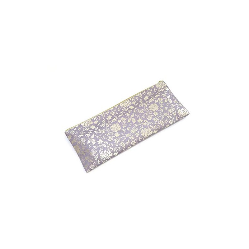 Sowaka Wagesa Noto Pattern Wakasa Wrakesa, Mauve Color, Hankesa, Zipper