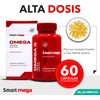 Smart Mega OMEGA 3 con 33% EPA y 22% DHA,