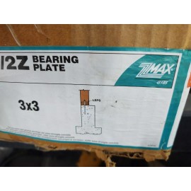 Simpson Strong Tie (Qty 10) 3" X 3" - 1/8" Thick Square Bearing Plate ZMax USA 1/2Z