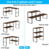 Golener Countertop Organizer Corner Shelf, 2 Tier Adjustable Stackable Corner