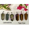 Wholesale Lot 9 Pcs Natural Crystal Pendant Healing Energy