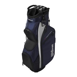 Wilson Feather Golf Cart Bag - Navy/Silver