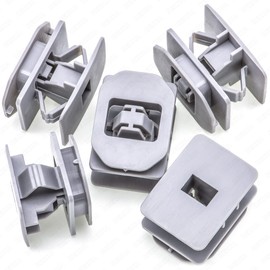 Rexka 5pcs Rocker Panel Moulding Clip for Ford 500 6G1Z-5410182-A