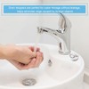 4 Pcs White Bath Plug Replacement, Rubber Bath Plugs, Versatile
